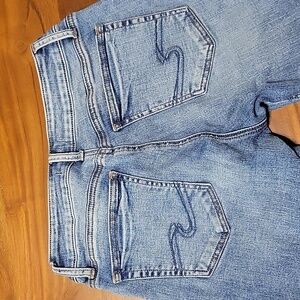 EUC Avery Silver Jeans